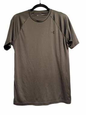 Under Armour Men's Short Sleeve Crew Tee - Olive Green Size Small